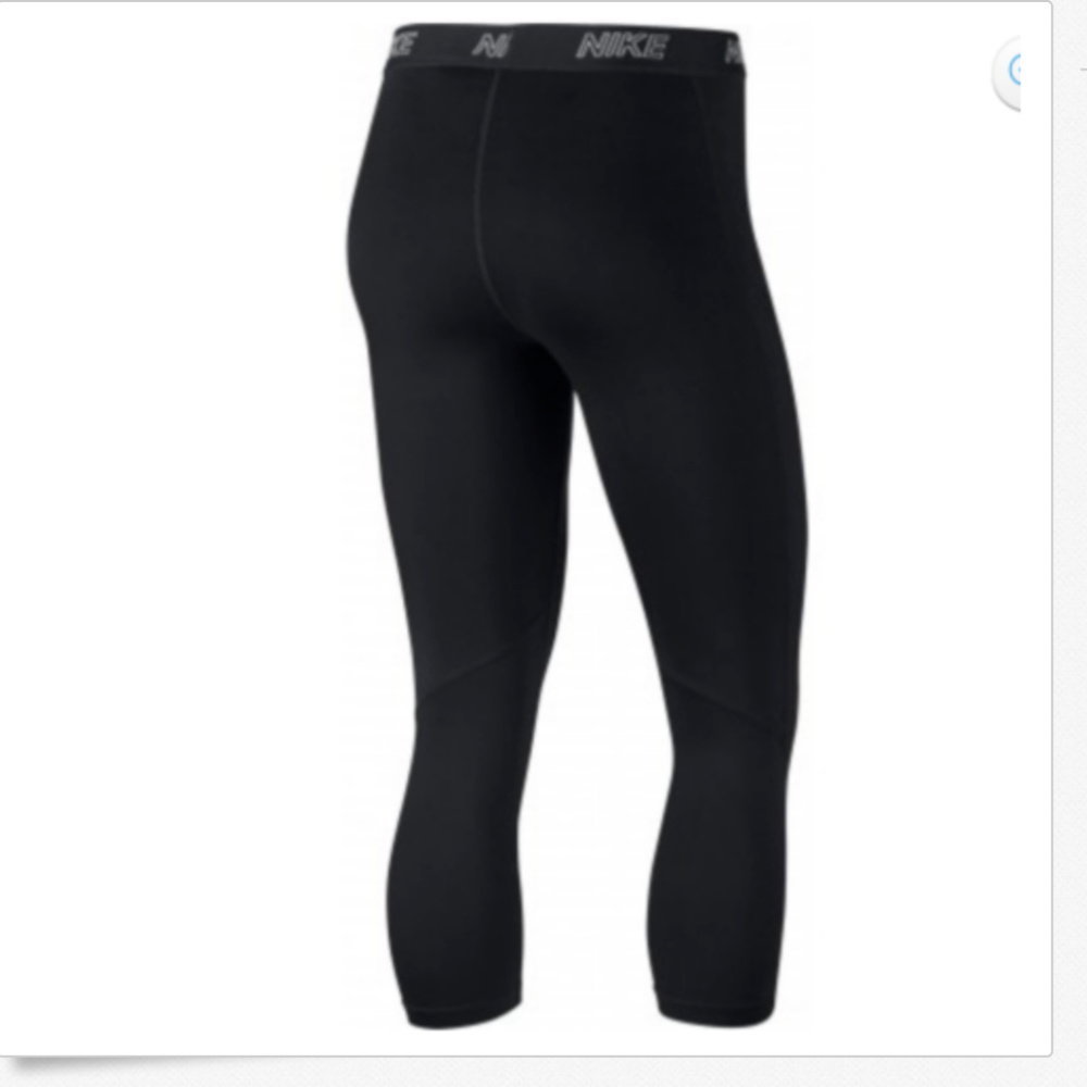New Layer Victory Capri Legging Black Logo - Picture 2 of 4